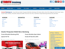 Tablet Screenshot of otomotif-bandung.com